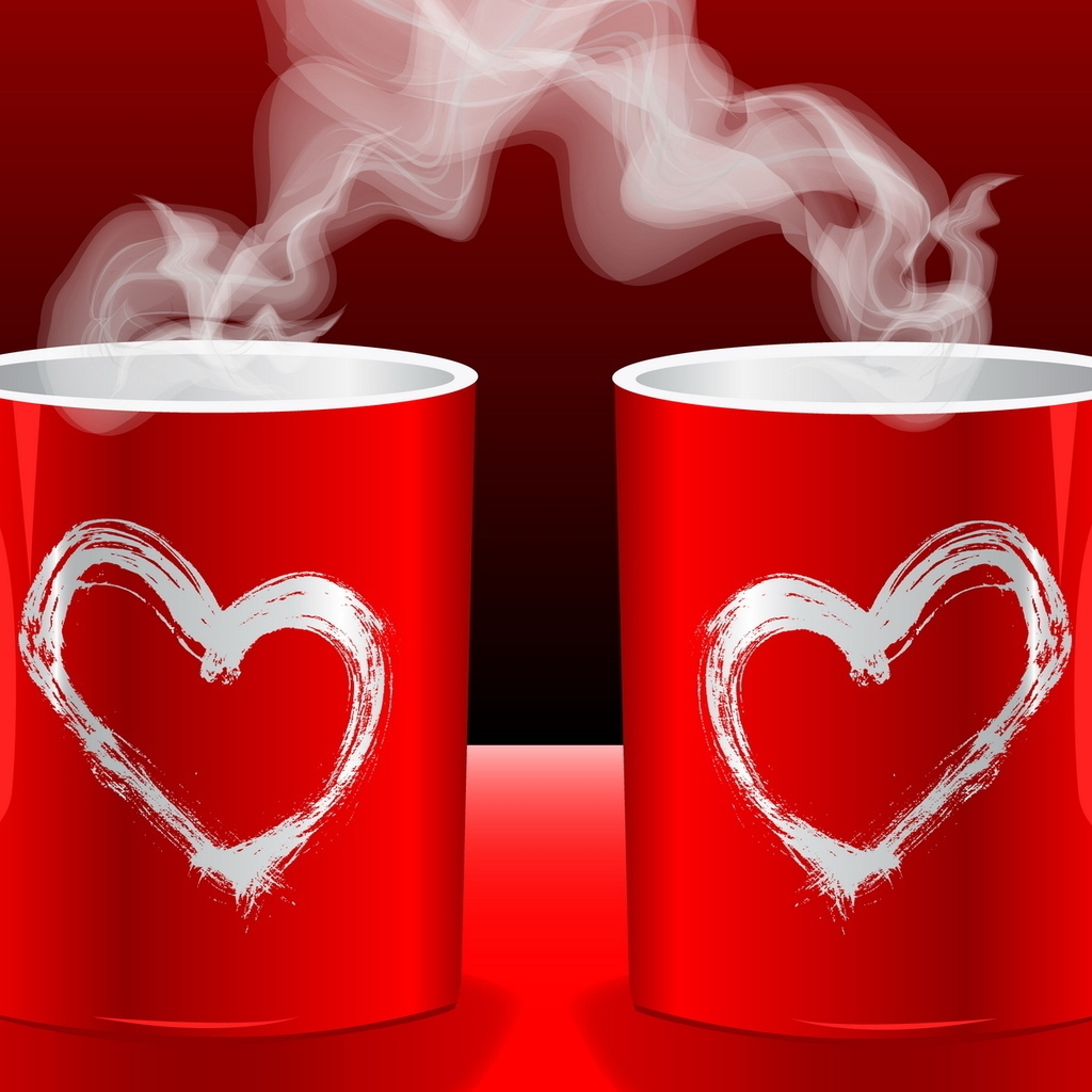 Love Cups for 1024 x 1024 iPad resolution