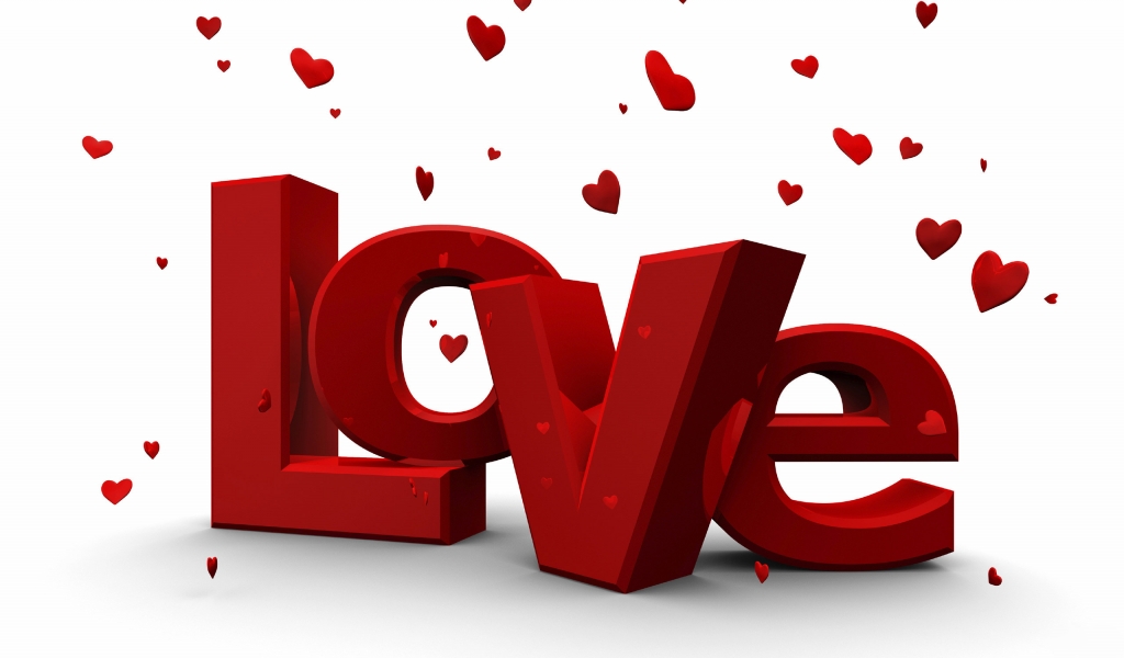 Love is Everywhere for 1024 x 600 widescreen resolution
