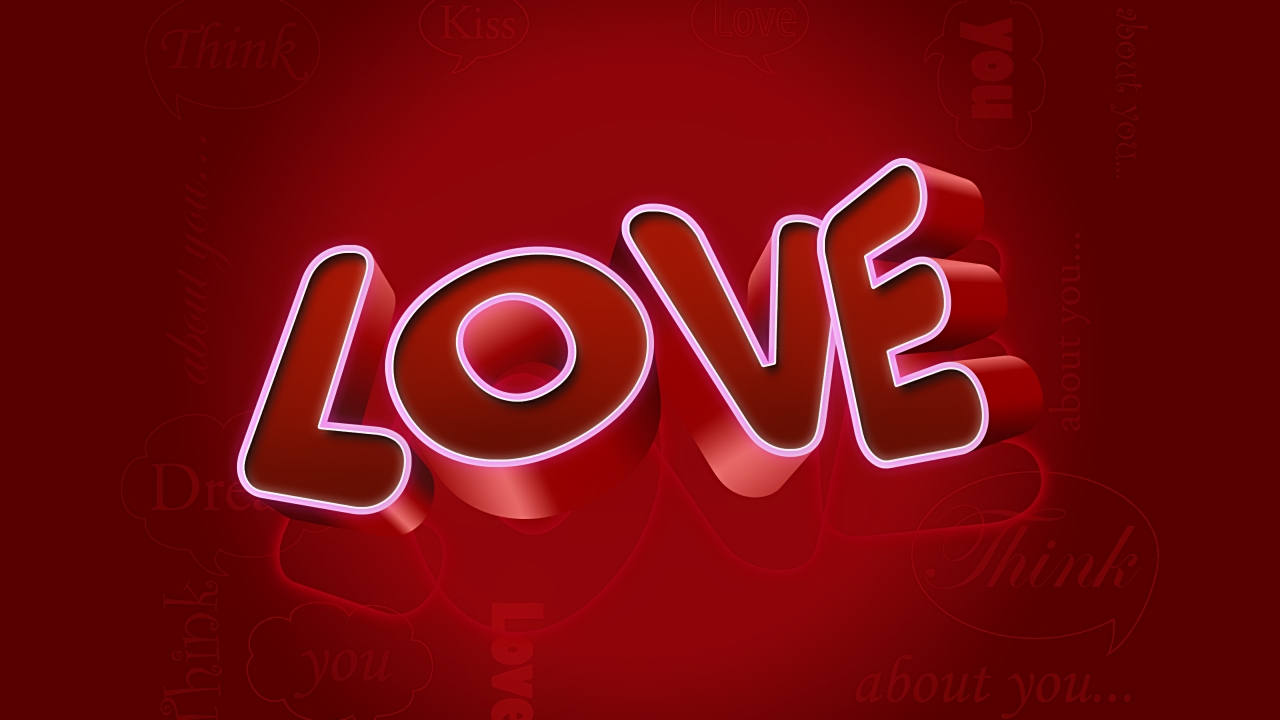 Love Letters for 1280 x 720 HDTV 720p resolution