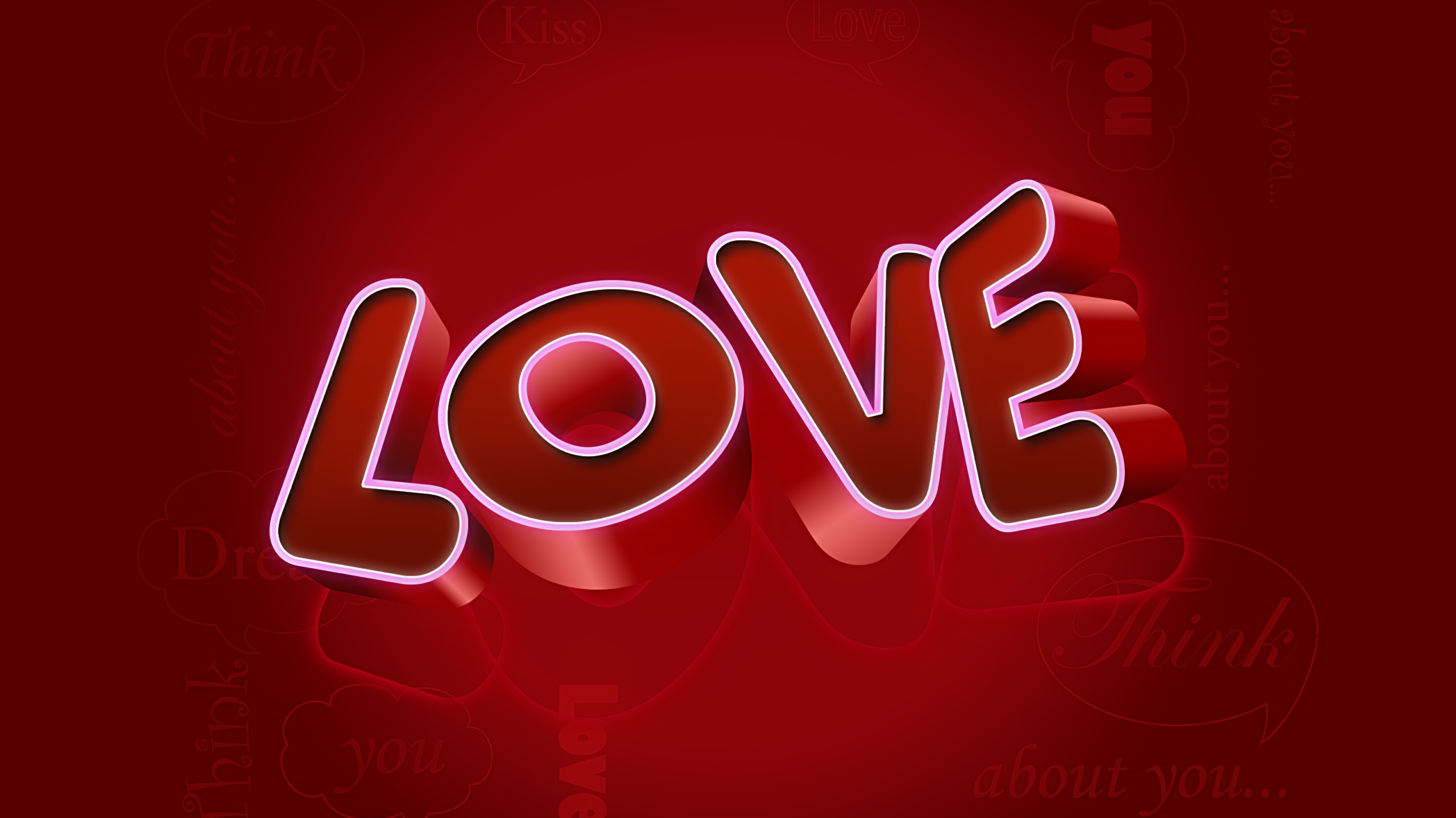 Love Letters for 2560x1440 HDTV resolution