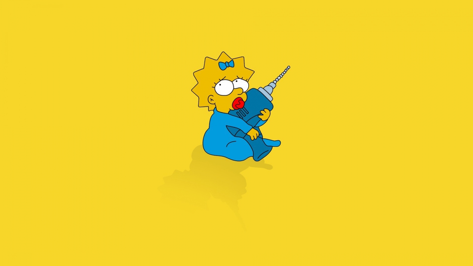 Maggie Simpson for 1600 x 900 HDTV resolution
