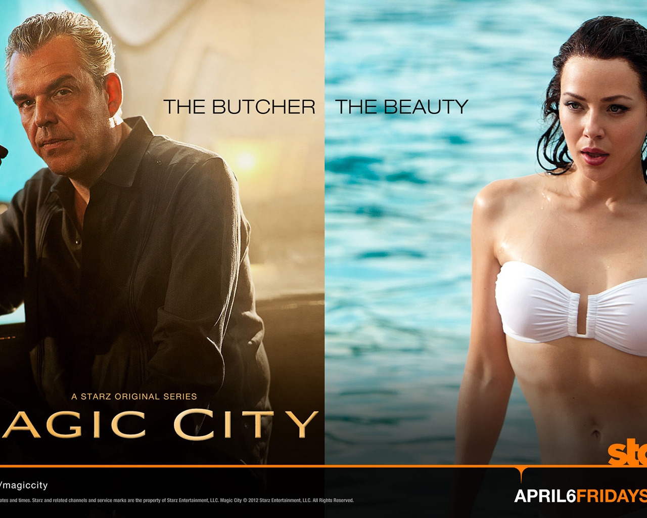 Magic City The Butcher and The Beauty for 1280 x 1024 resolution