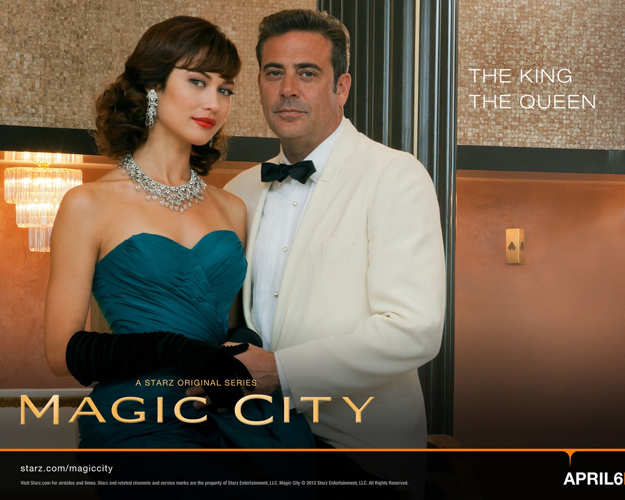 Magic City The King and The Queen for 1280 x 1024 resolution
