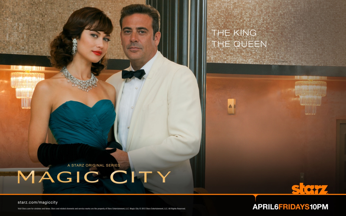 Magic City The King and The Queen for 1440 x 900 widescreen resolution