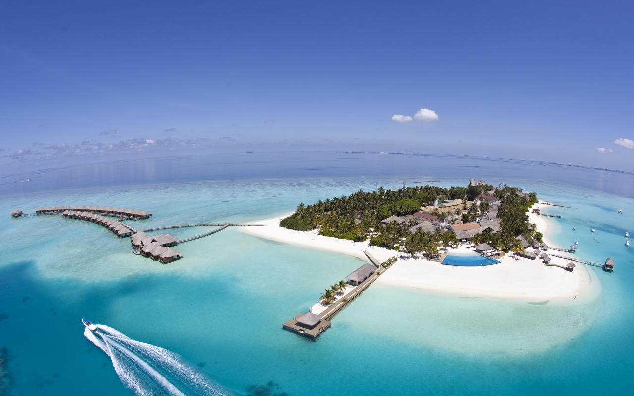 Maldives Island for 1280 x 800 widescreen resolution