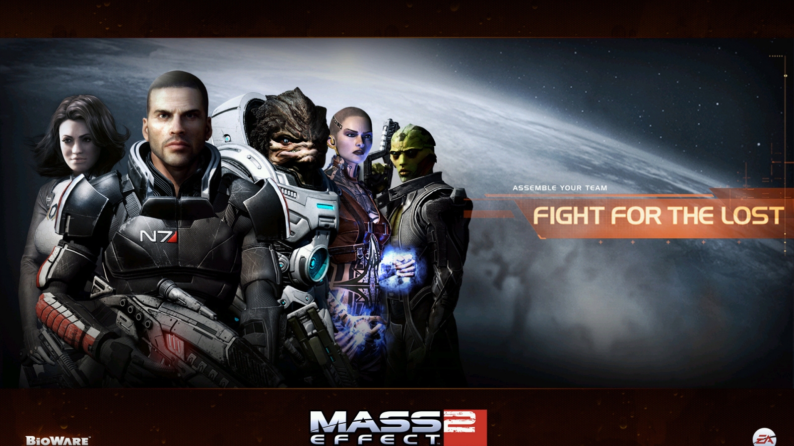 Mass Effect 2 for 1600 x 900 HDTV resolution