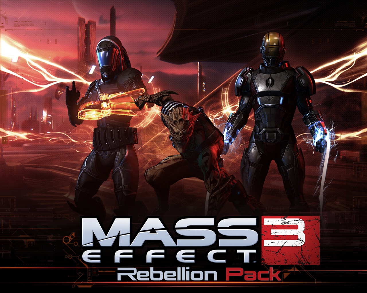 Mass Effect 3 Rebellion Pack for 1280 x 1024 resolution