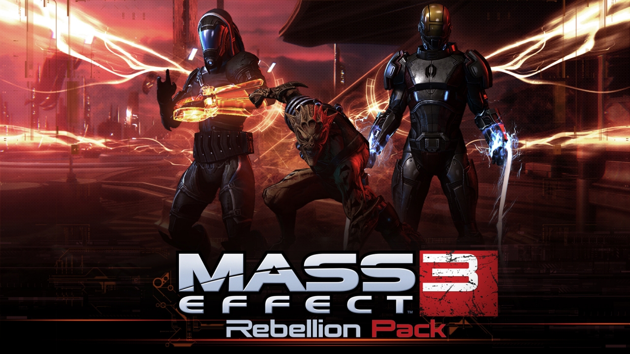 Mass Effect 3 Rebellion Pack for 1280 x 720 HDTV 720p resolution