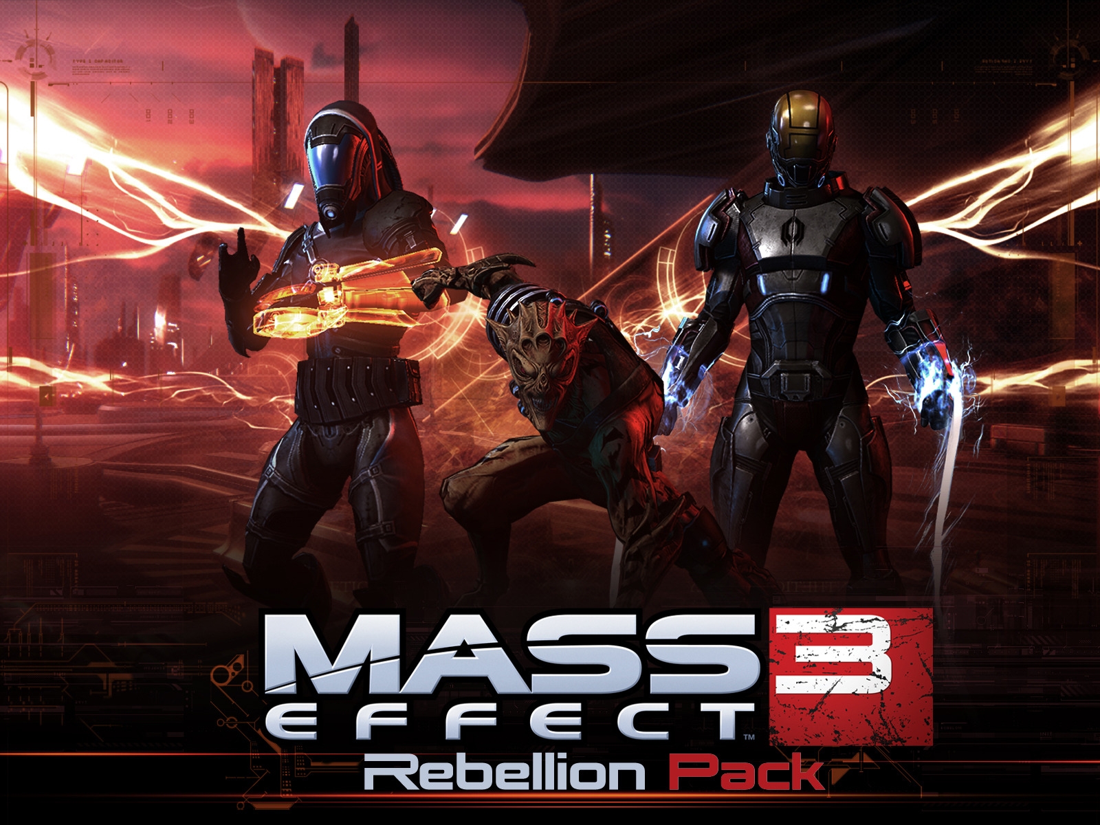 Mass Effect 3 Rebellion Pack for 1600 x 1200 resolution