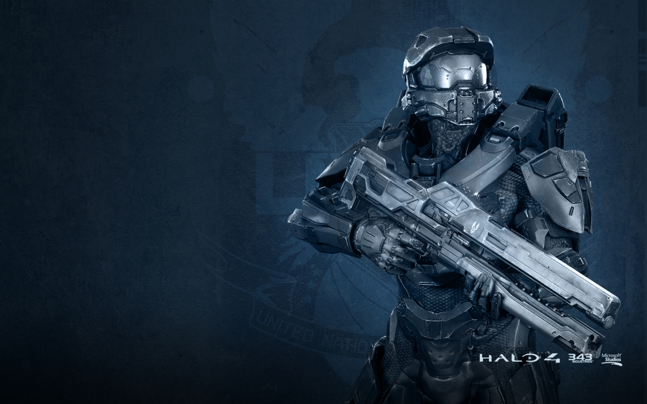 Master Chief Halo 4 for 1280 x 800 widescreen resolution