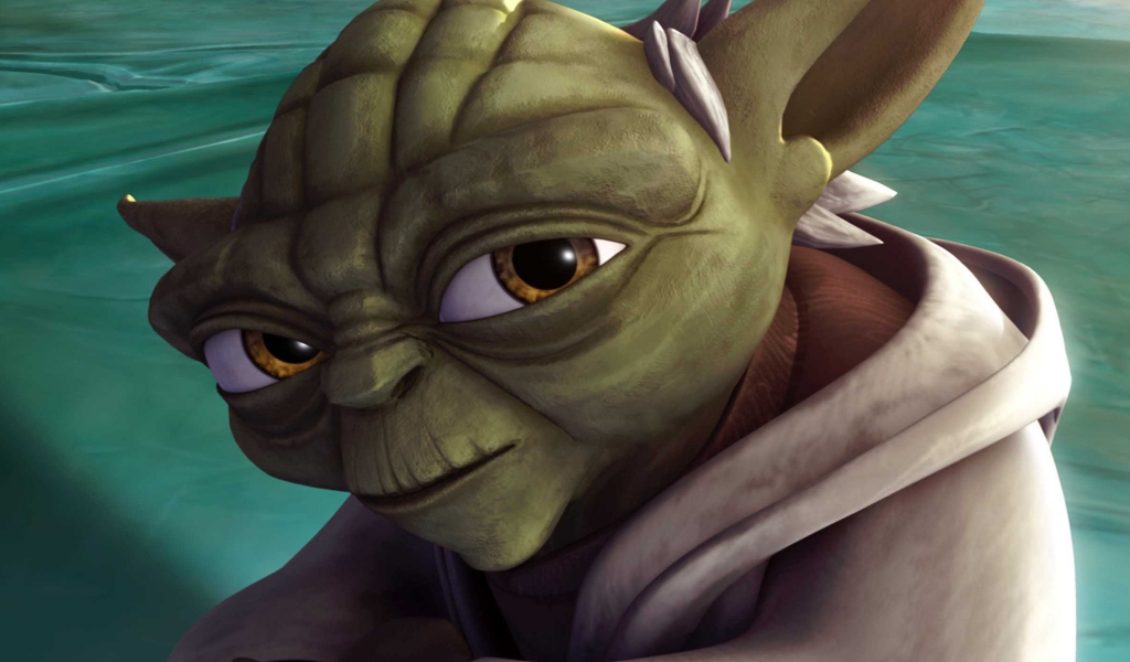 Master Yoda for 1024 x 600 widescreen resolution