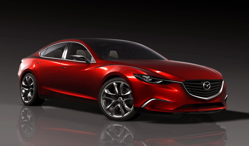 Mazda Takeri Concept for 1024 x 600 widescreen resolution