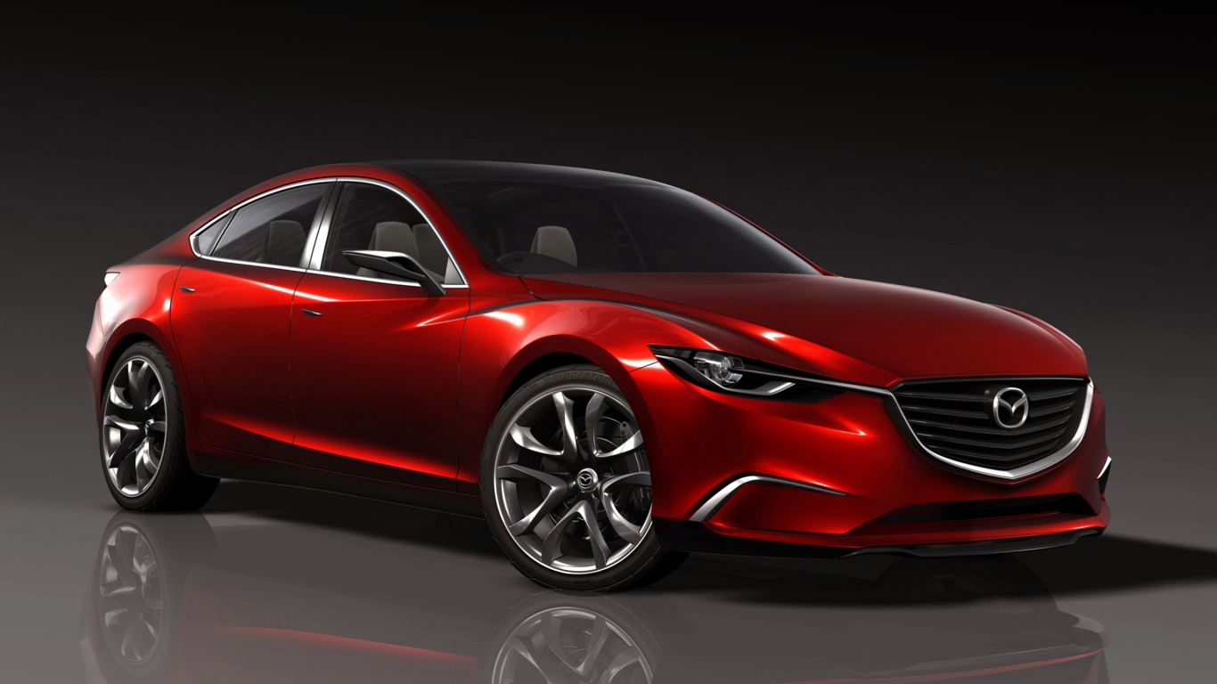 Mazda Takeri Concept for 1366 x 768 HDTV resolution