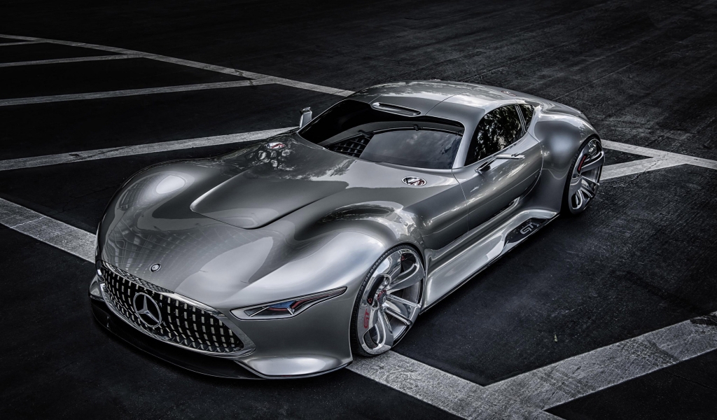 Mercedes Benz AMG Vision Gran Turismo for 1024 x 600 widescreen resolution
