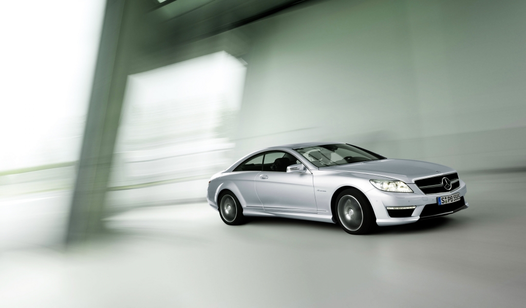 Mercedes CL63 AMG 2011 for 1024 x 600 widescreen resolution