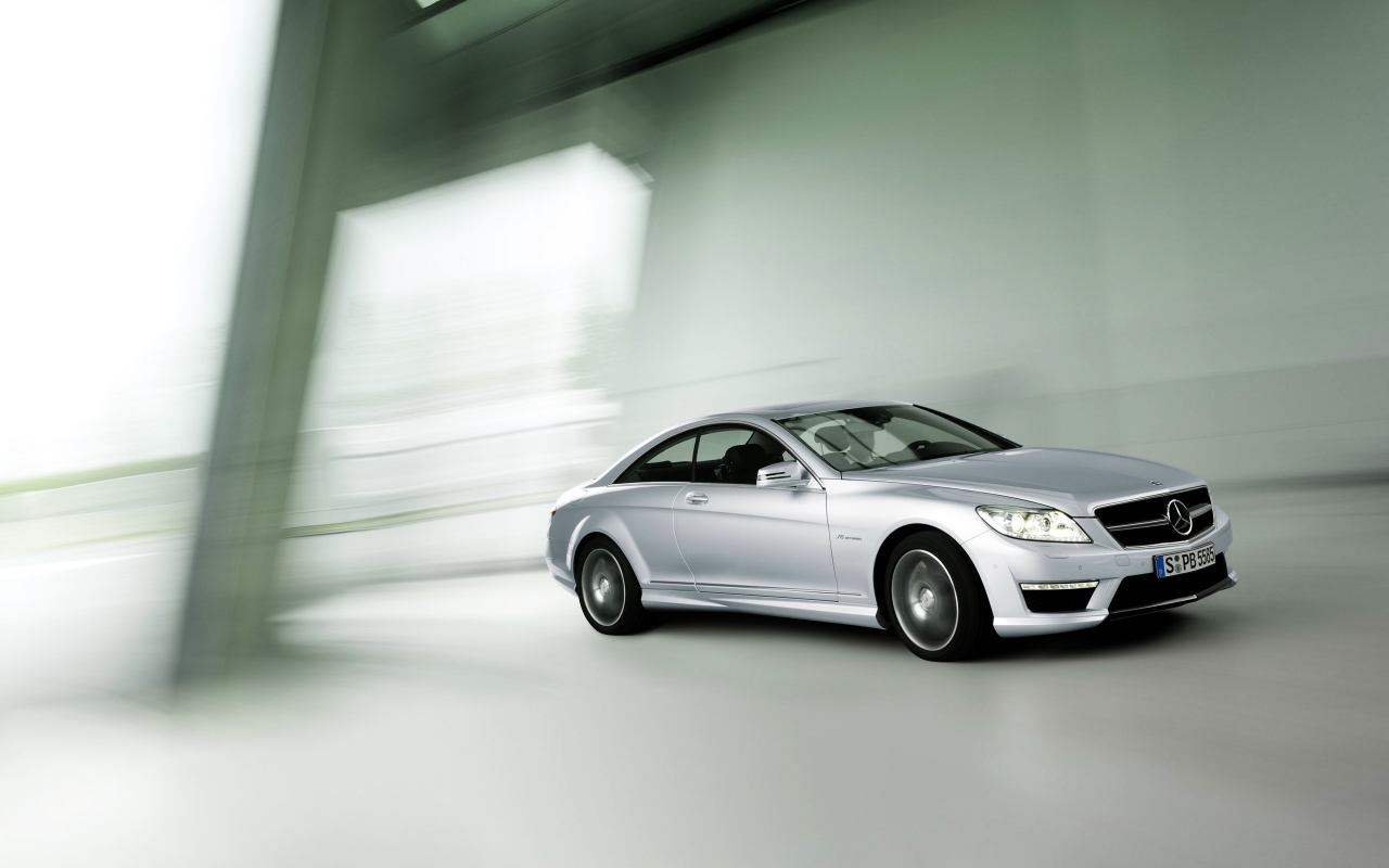 Mercedes CL63 AMG 2011 for 1280 x 800 widescreen resolution