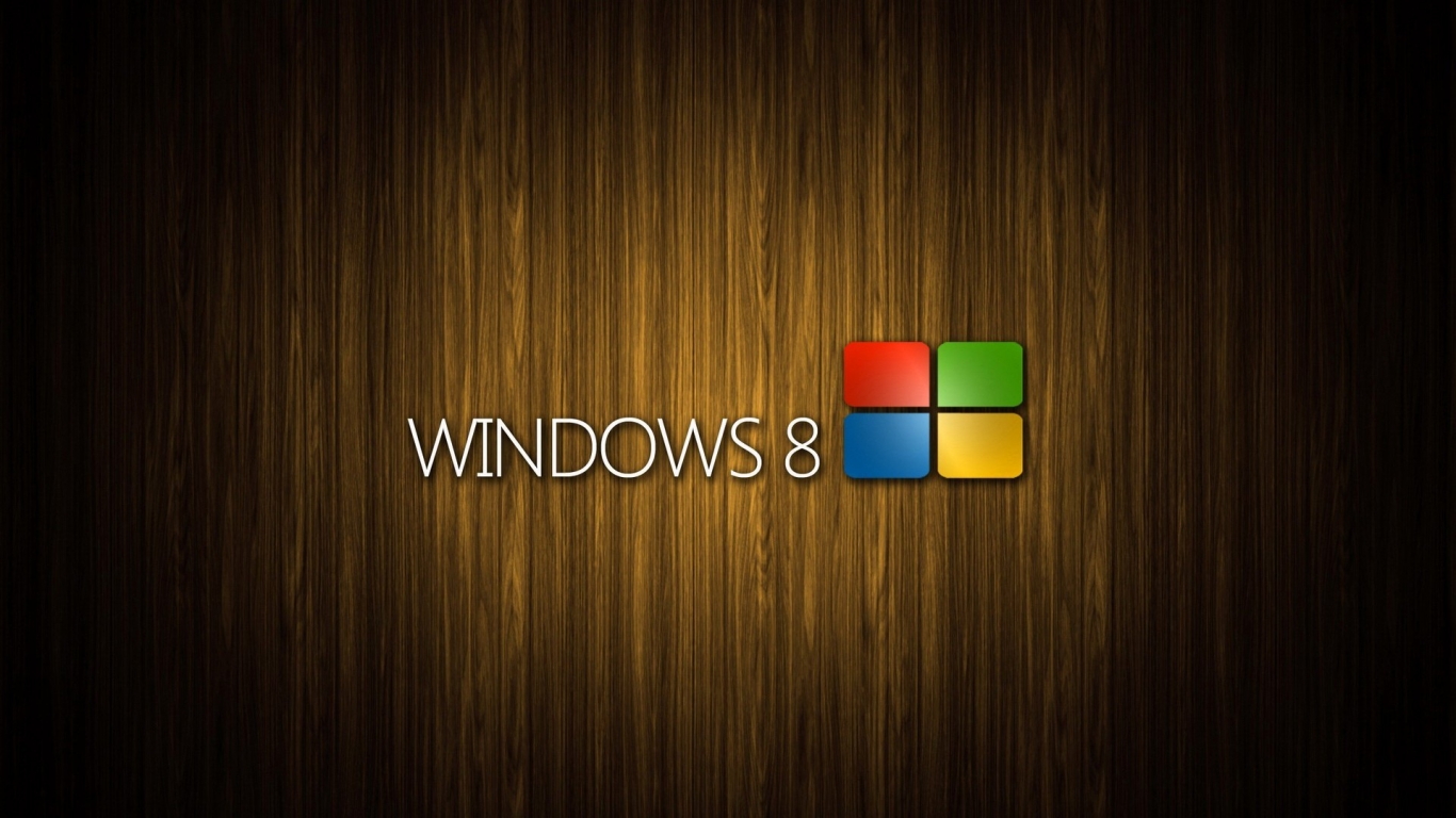 Microsoft Windows 8 Logo for 1366 x 768 HDTV resolution