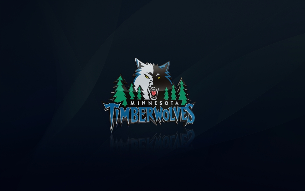 Minnesota Timberwolves Logo for 1280 x 800 widescreen resolution