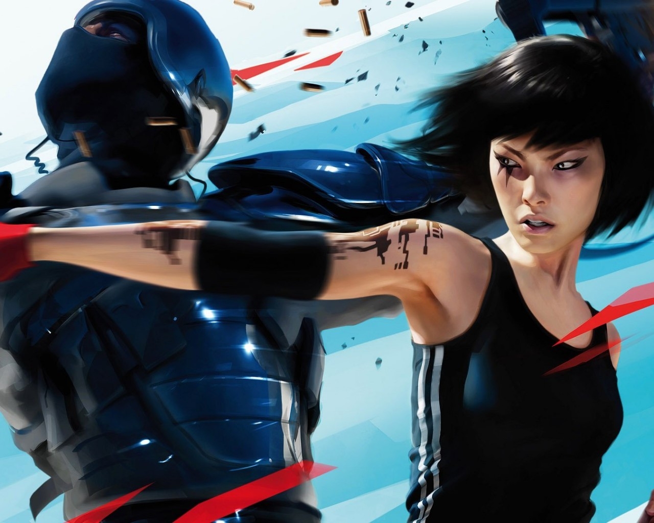 Mirrors Edge 2 Fight for 1280 x 1024 resolution