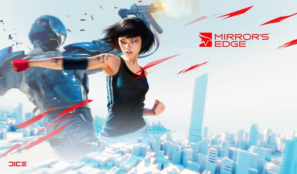 Mirrors Edge 2 Game for 1024 x 600 widescreen resolution