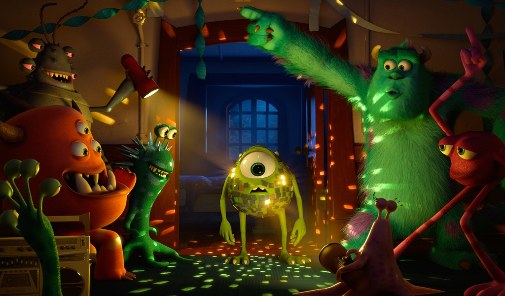 Monsters University Movie 2013 for 1024 x 600 widescreen resolution