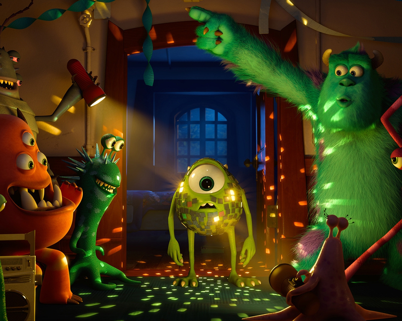Monsters University Movie 2013 for 1280 x 1024 resolution
