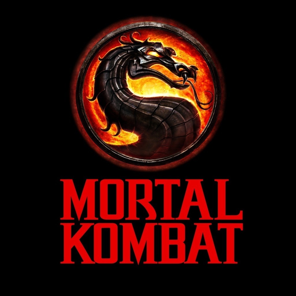 Mortal Kombat Logo for 1024 x 1024 iPad resolution