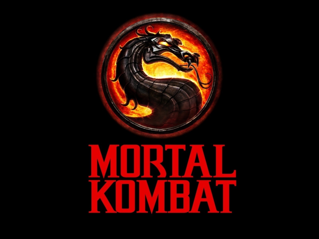 Mortal Kombat Logo for 1024 x 768 resolution