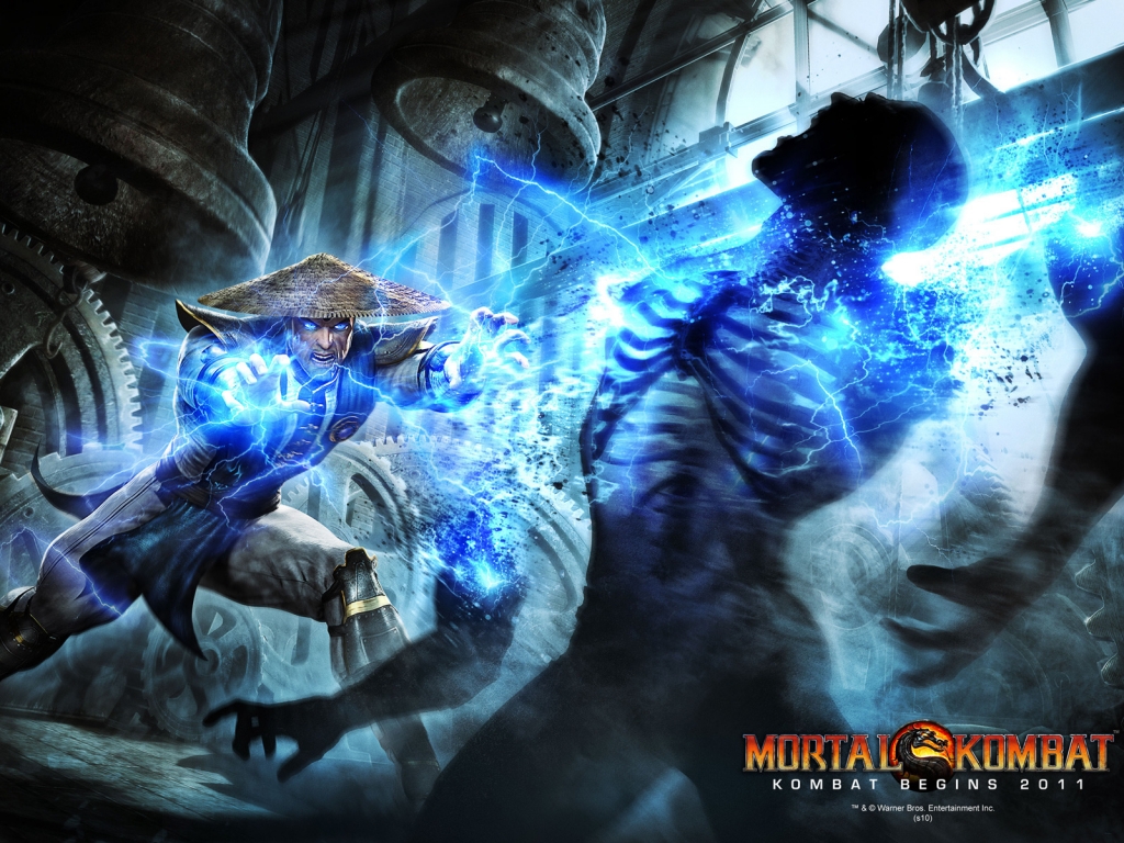 Mortal Kombat Raiden for 1024 x 768 resolution