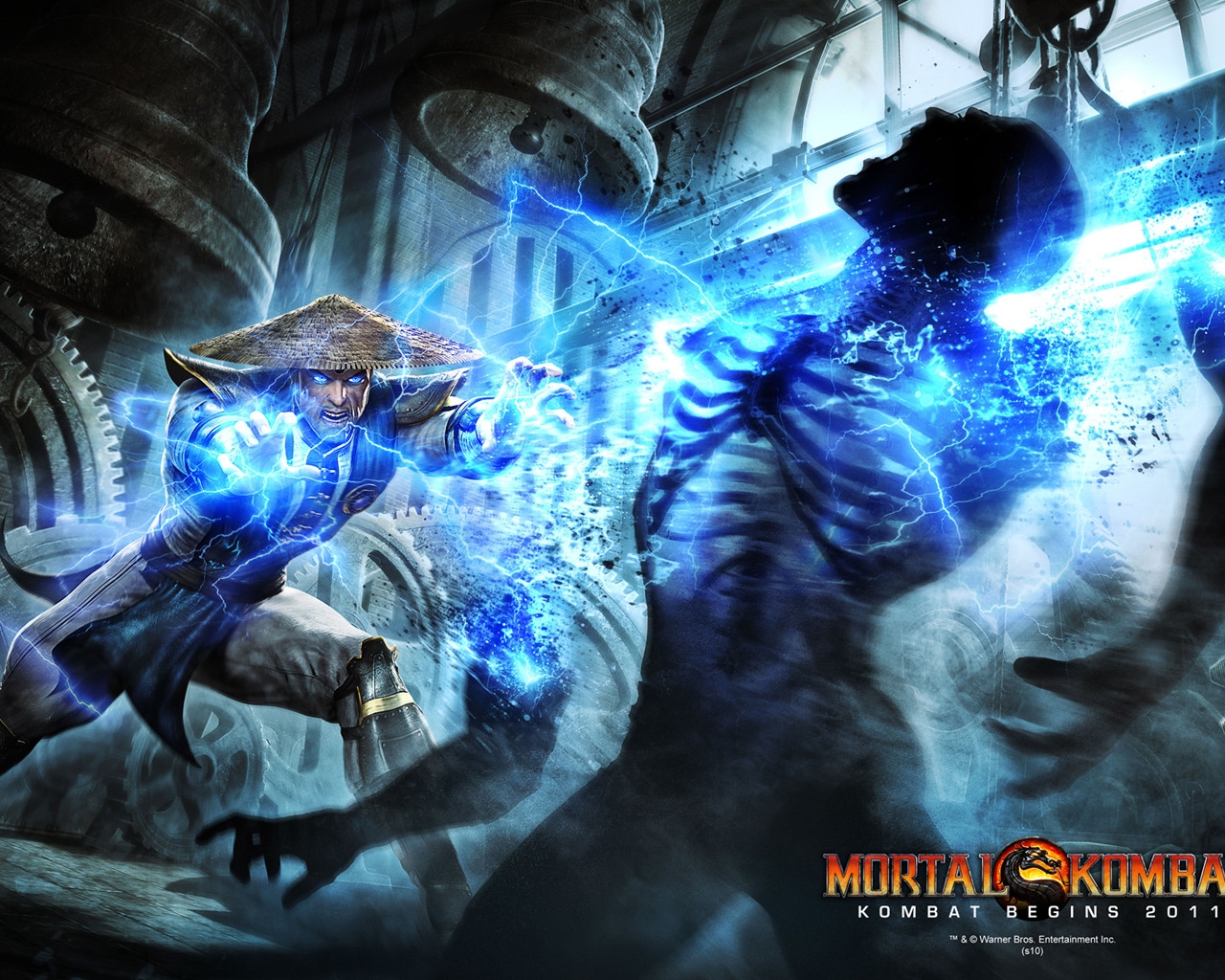 Mortal Kombat Raiden for 1280 x 1024 resolution