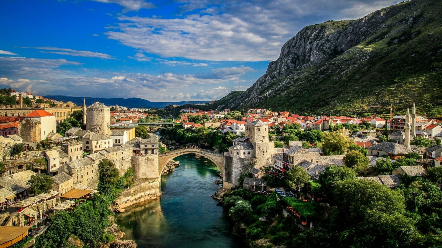 Mostar Bosna i Hercegovina for 1536 x 864 HDTV resolution