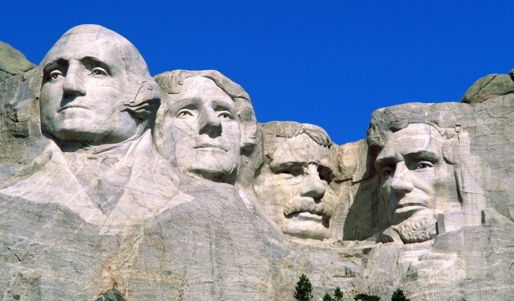 Mount Rushmore for 1024 x 600 widescreen resolution