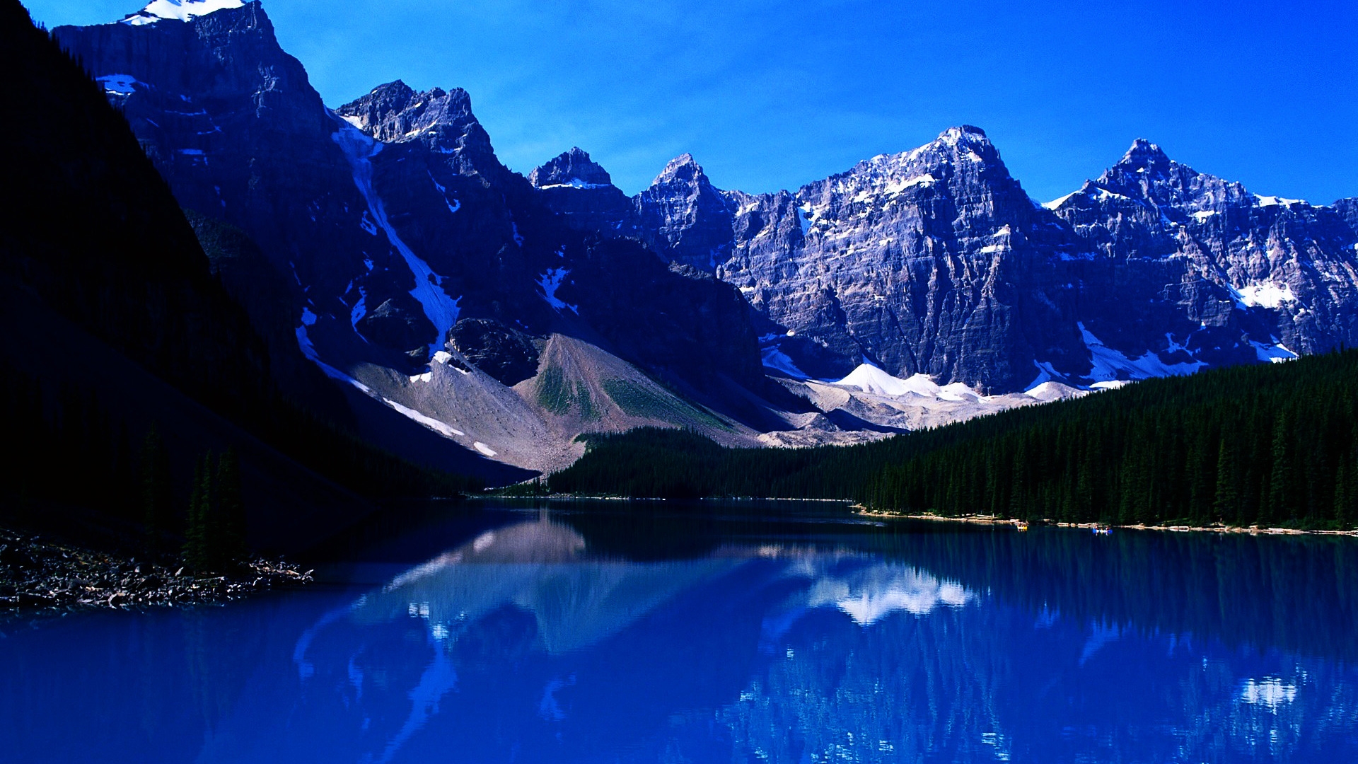 Mountain Blue Lake for 1920 x 1080 HDTV 1080p resolution
