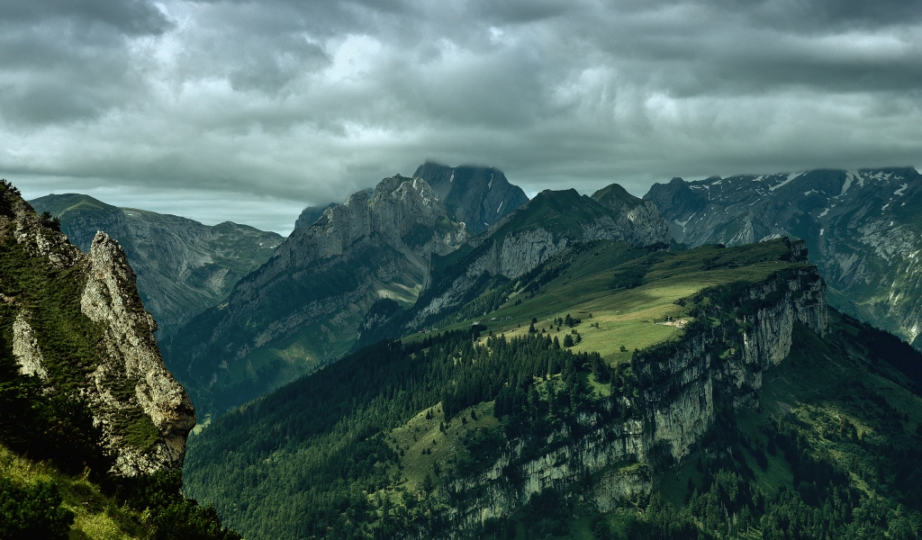 Mountains Landscape for 1024 x 600 widescreen resolution