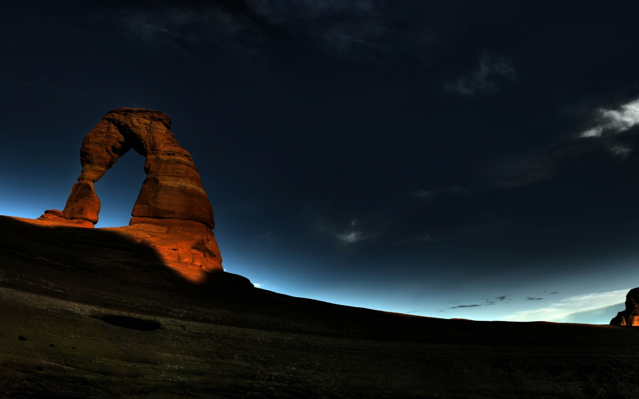 Natural Rock Arch for 1280 x 800 widescreen resolution