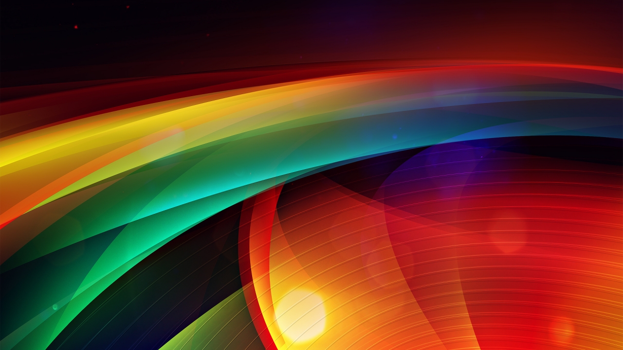 Nice Colourful Abstract for 1280 x 720 HDTV 720p resolution