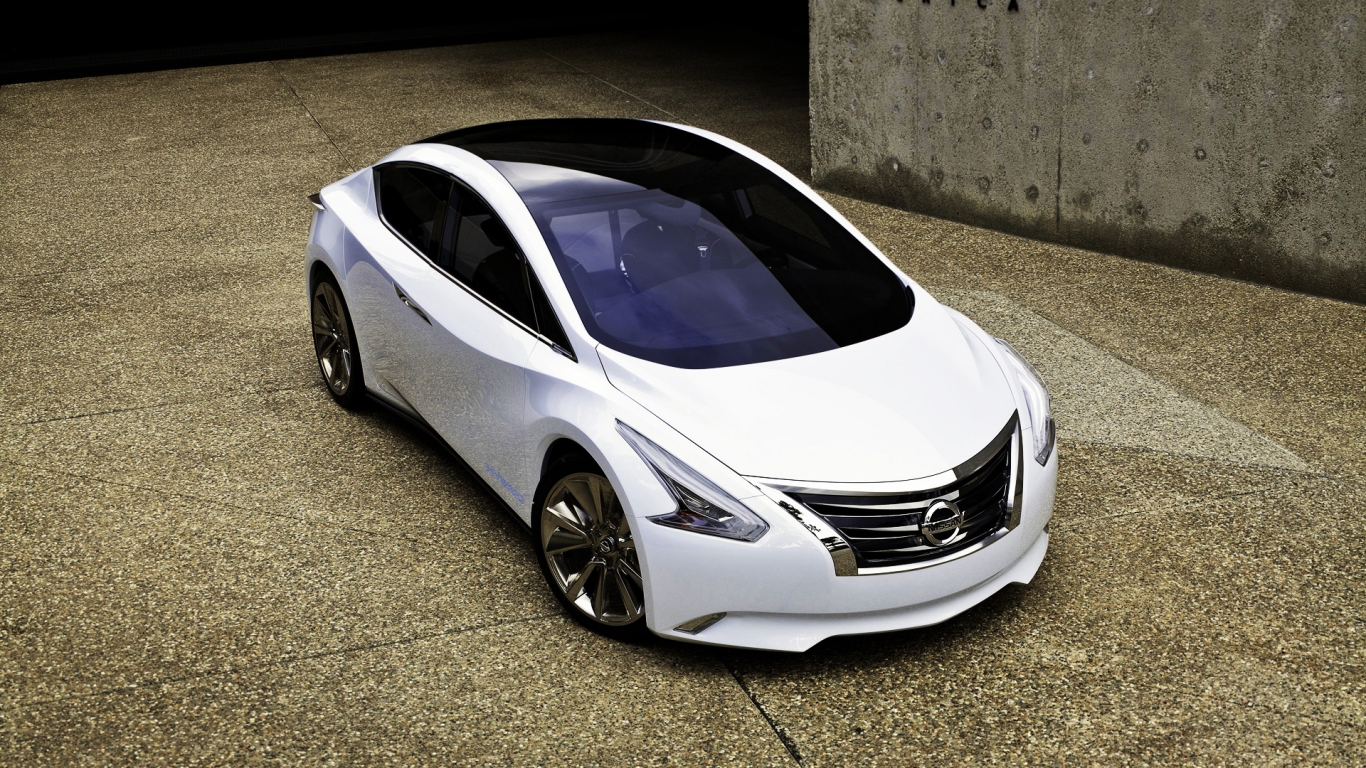 Nissan Ellure Concept for 1366 x 768 HDTV resolution