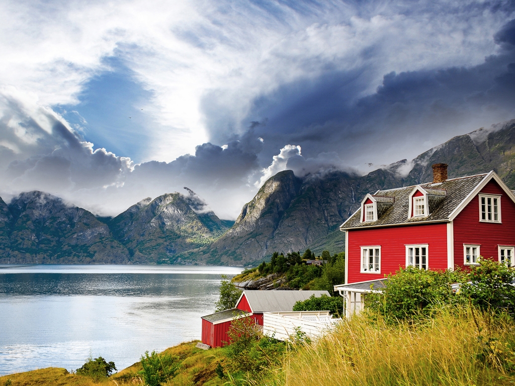 Norway Landscape for 1024 x 768 resolution