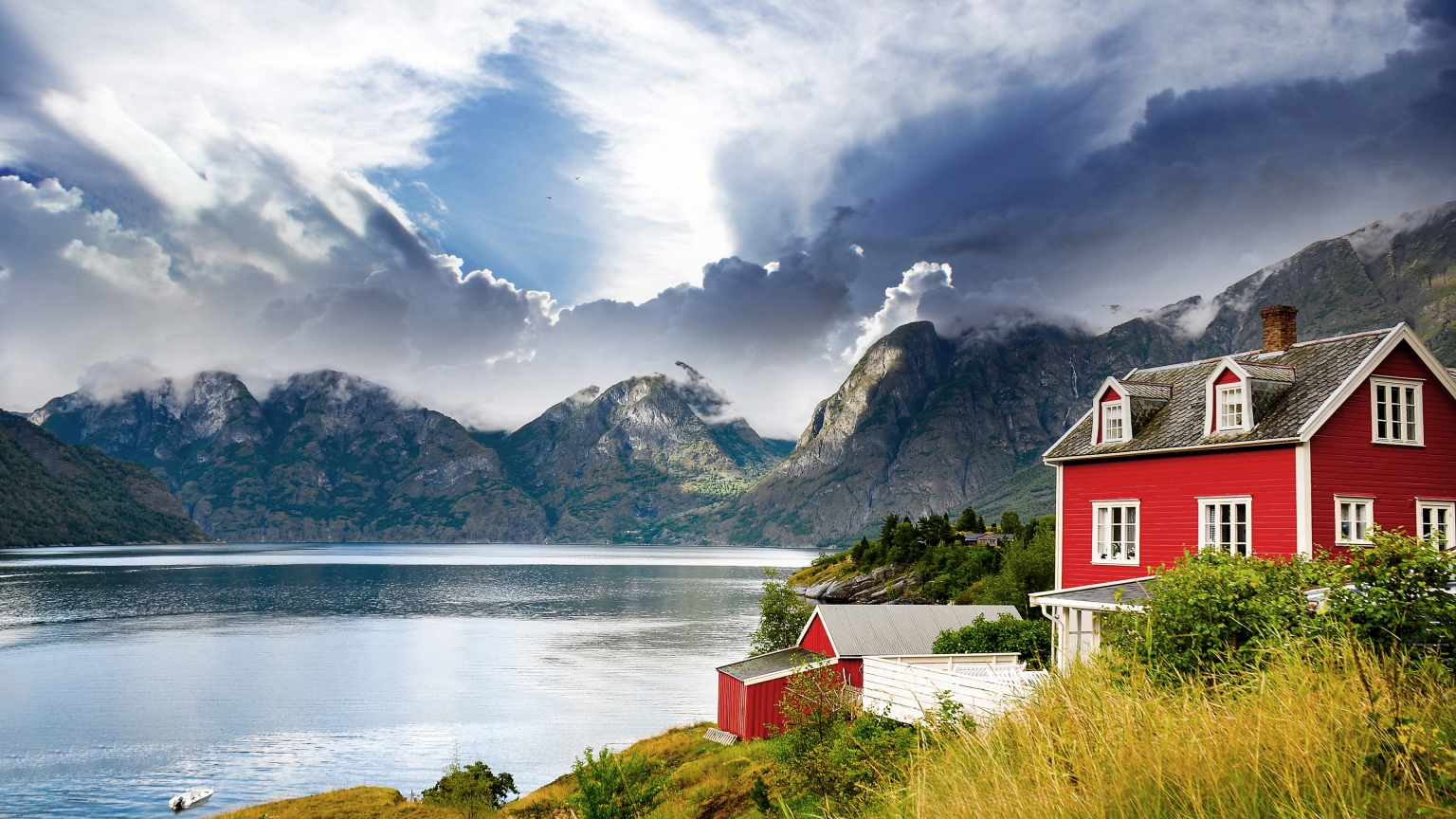 Norway Landscape for 1536 x 864 HDTV resolution