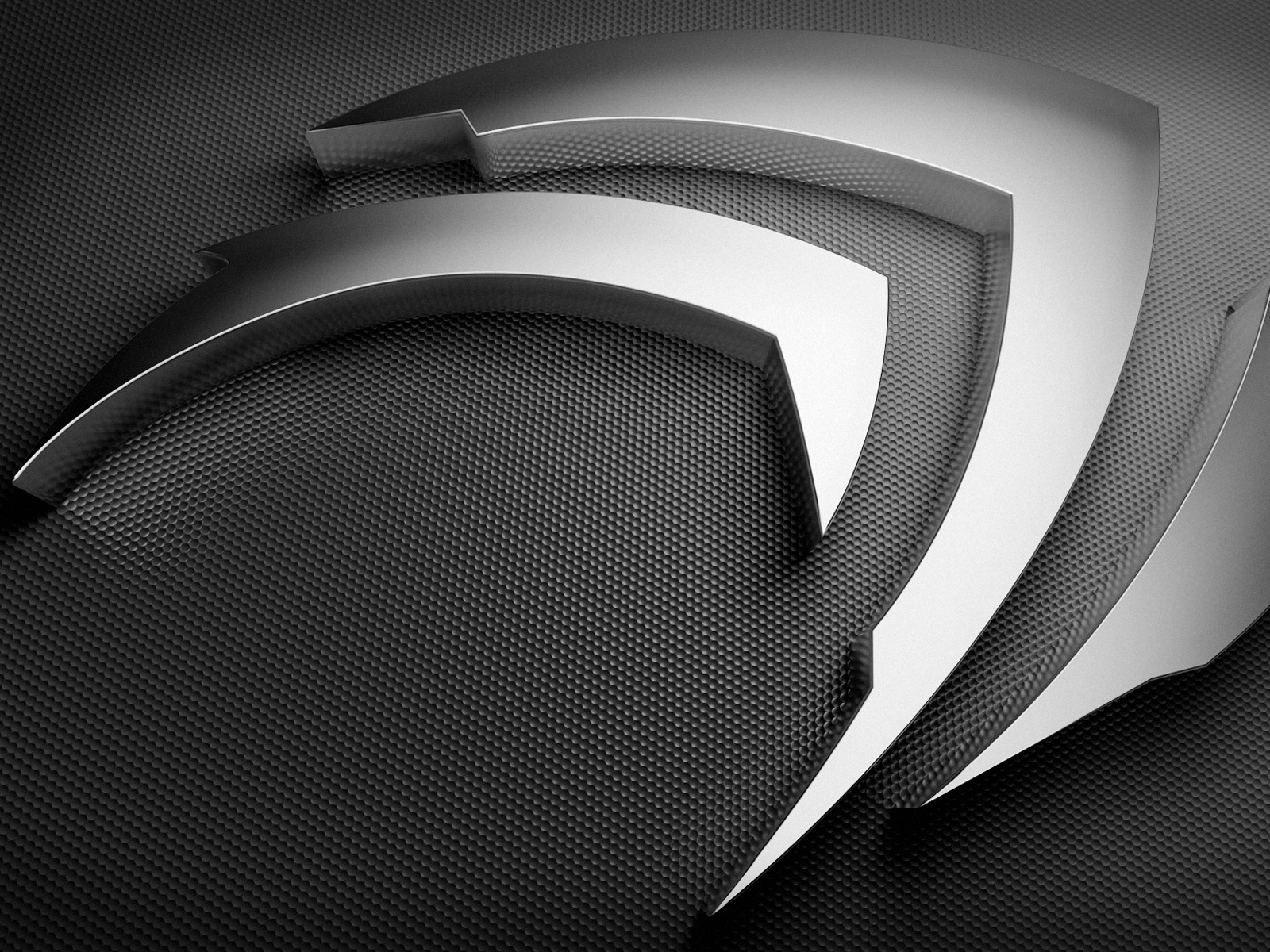 Nvidia grey shape for 1600 x 1200 resolution