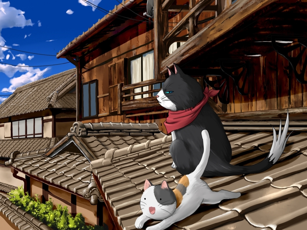 Nyan Koi Anime Series for 1024 x 768 resolution