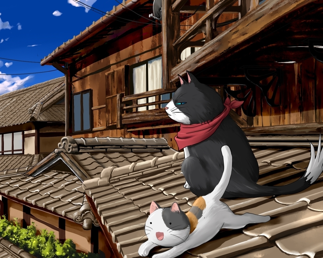Nyan Koi Anime Series for 1280 x 1024 resolution