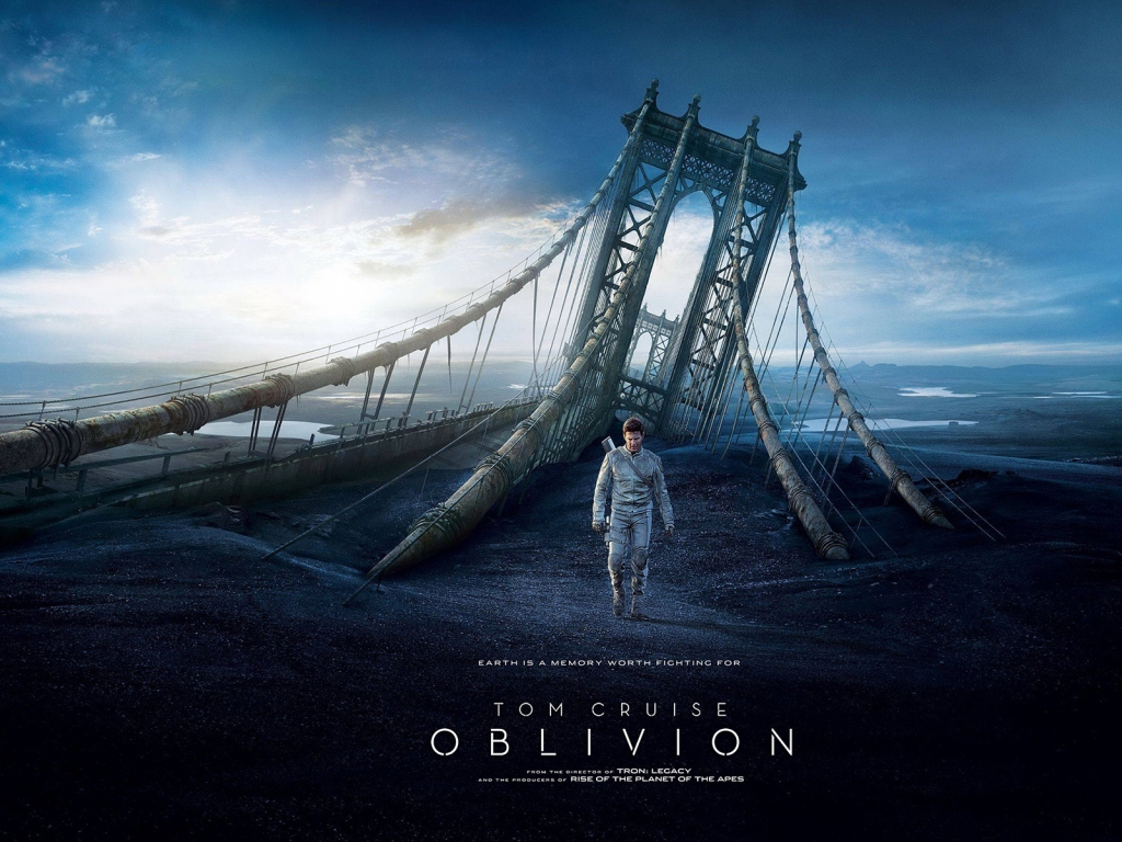 Oblivion Tom Cruise for 1024 x 768 resolution