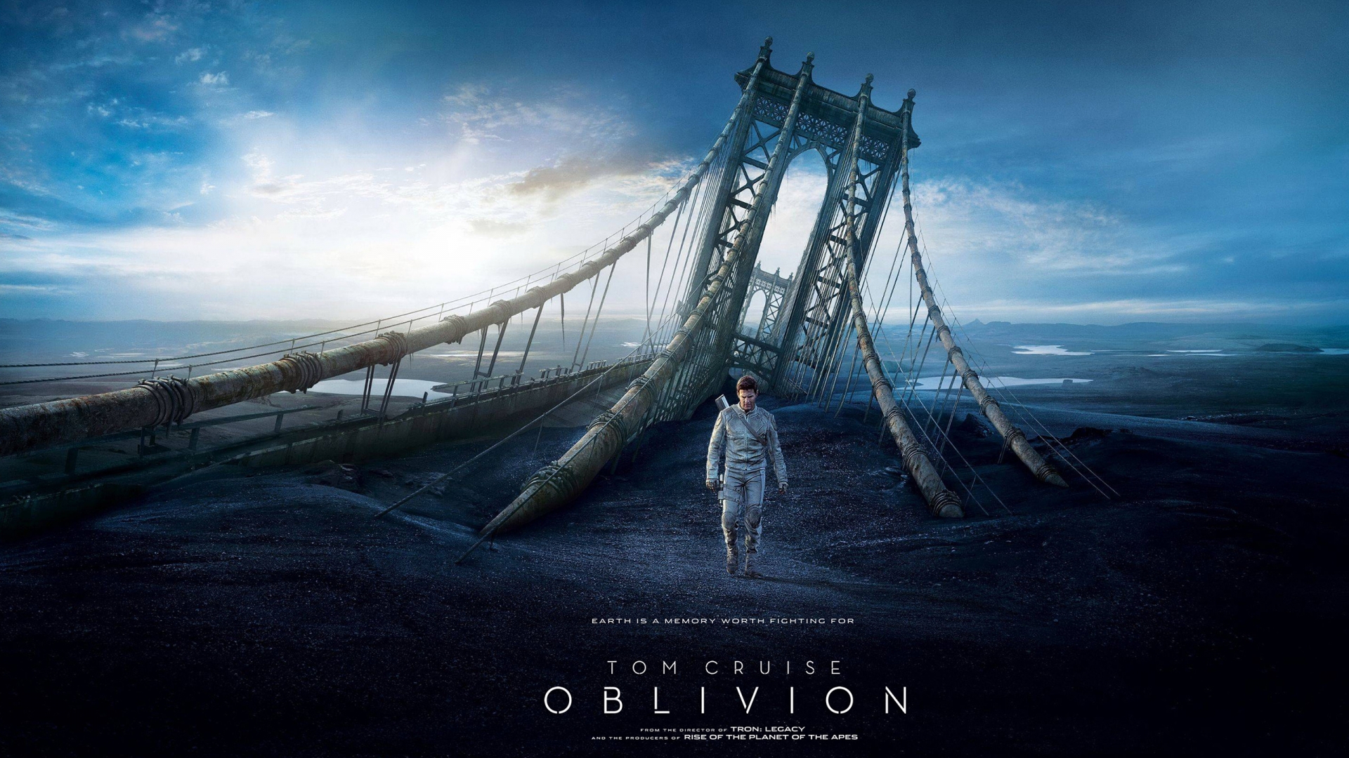 Oblivion Tom Cruise for 1920 x 1080 HDTV 1080p resolution
