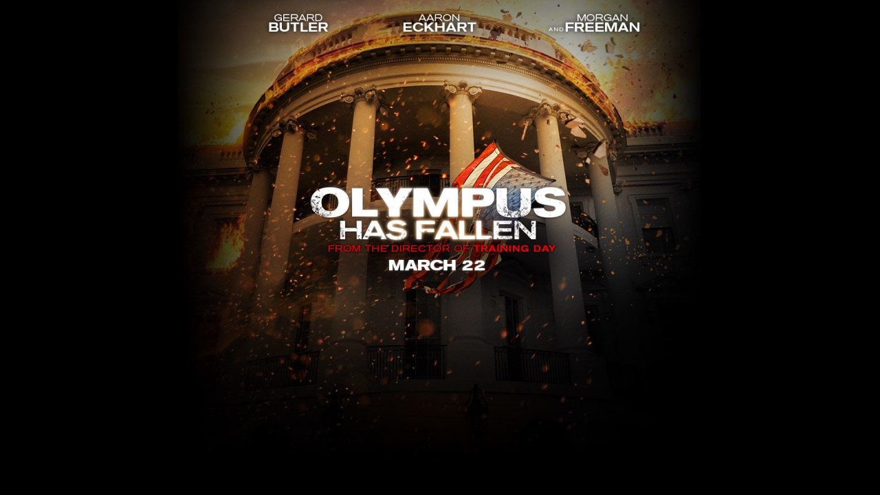 Olympus Has Fallen 2013 for 1280 x 720 HDTV 720p resolution