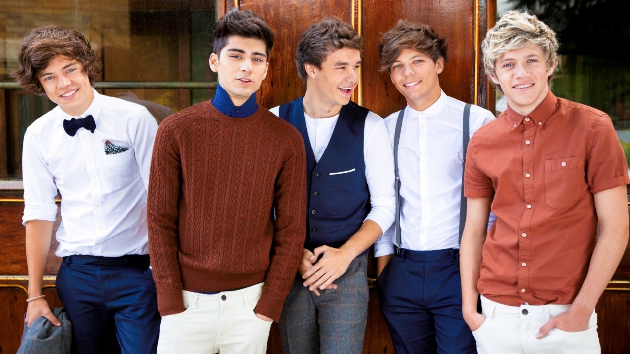 One Direction Band Poster for 1280 x 720 HDTV 720p resolution