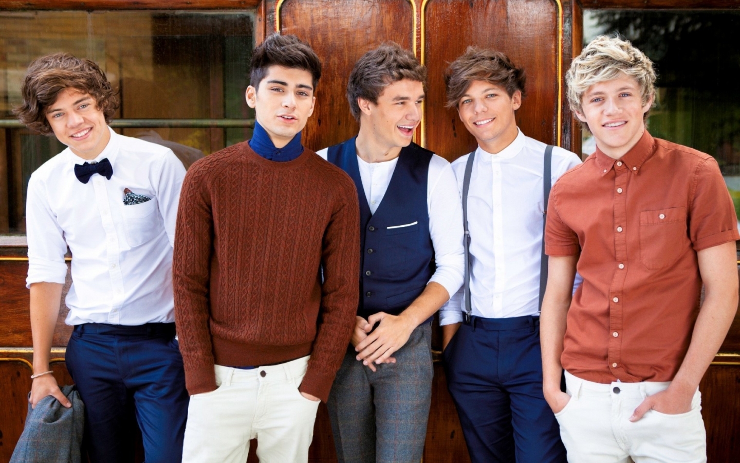 One Direction Band Poster for 1440 x 900 widescreen resolution