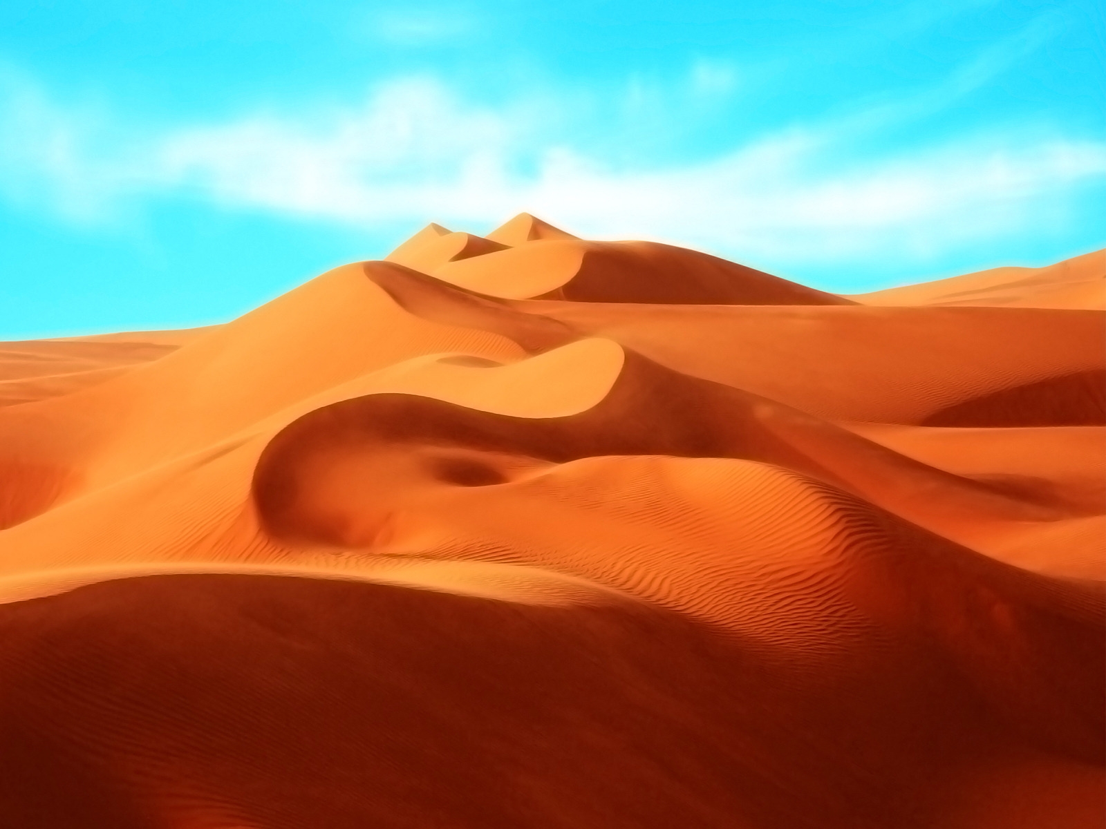 Only Desert for 1600 x 1200 resolution