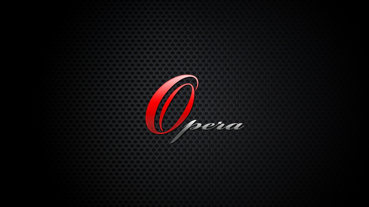 Opera Browser Tech for 1280 x 720 HDTV 720p resolution
