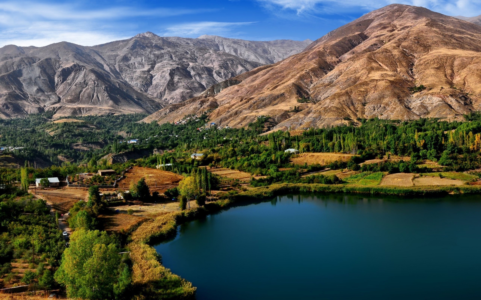 Ovan Lake Iran for 1680 x 1050 widescreen resolution